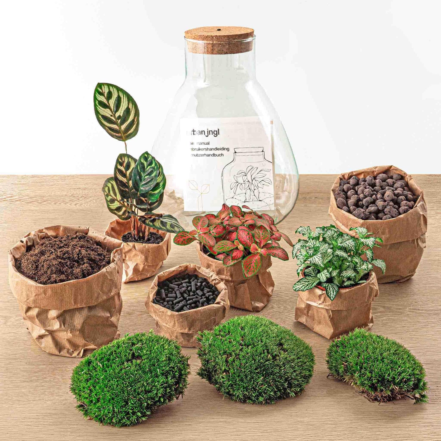 DIY terrarium Sam met lampje